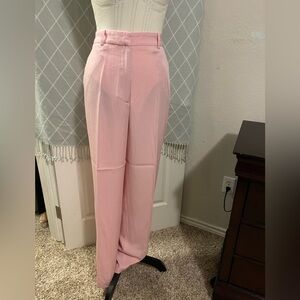 NWOT ZARA pink trousers/pants. Pants have never been worn.